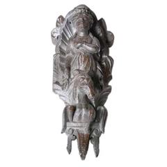 Early 19th Century French Carved Wood Fragment 1