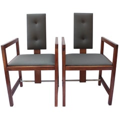 Andre Sornay Pair of Chairs