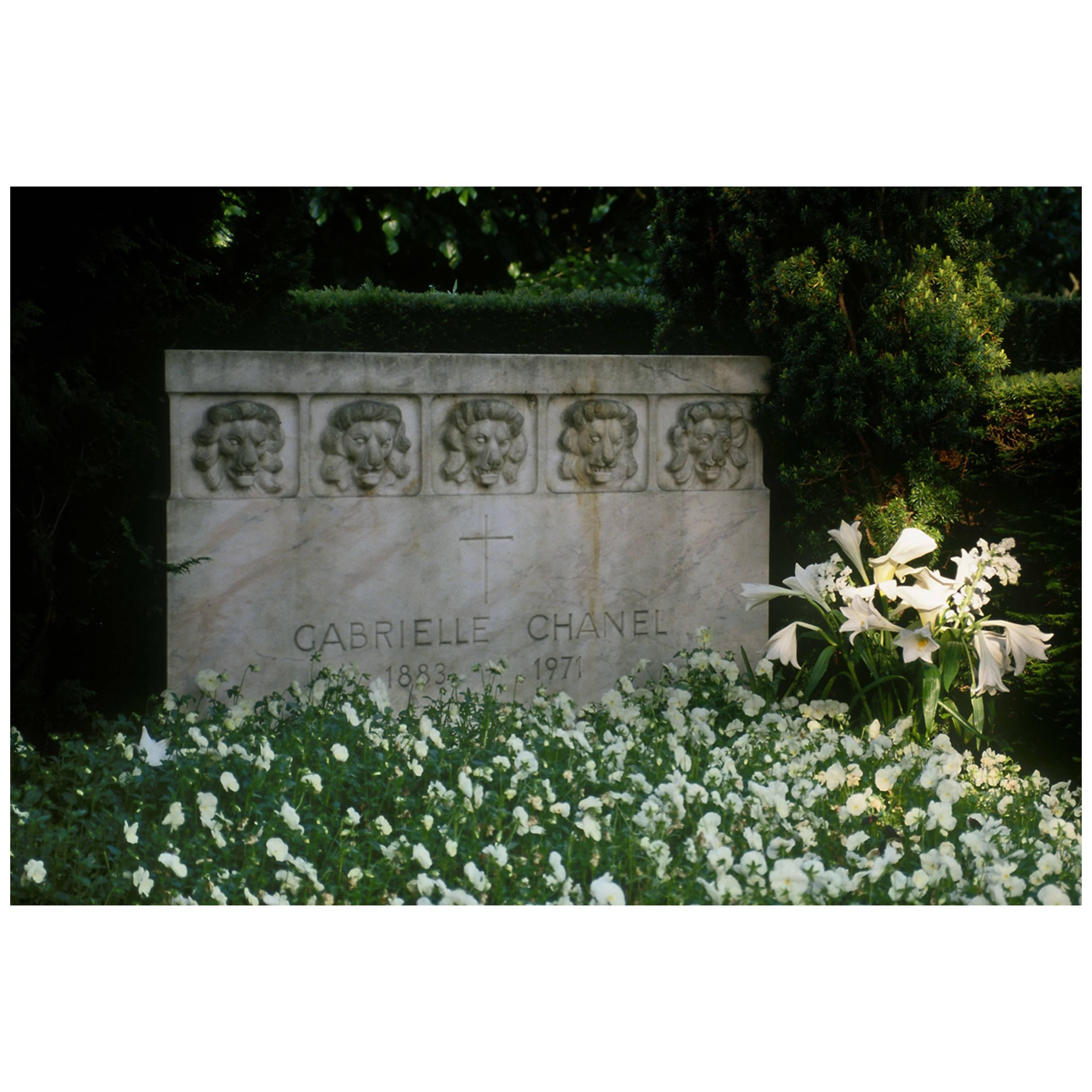 Final Resting Place of Gabrielle "Coco" Chanel by Gregg Felsen For Sale