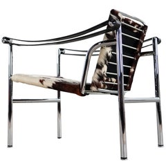 Antique Le Corbusier, Pierre Jeanneret & Charlotte Perriand, 1928, LC1 Chair by Cassina