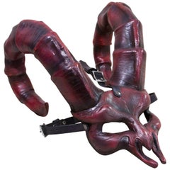 Horned Leather Mask