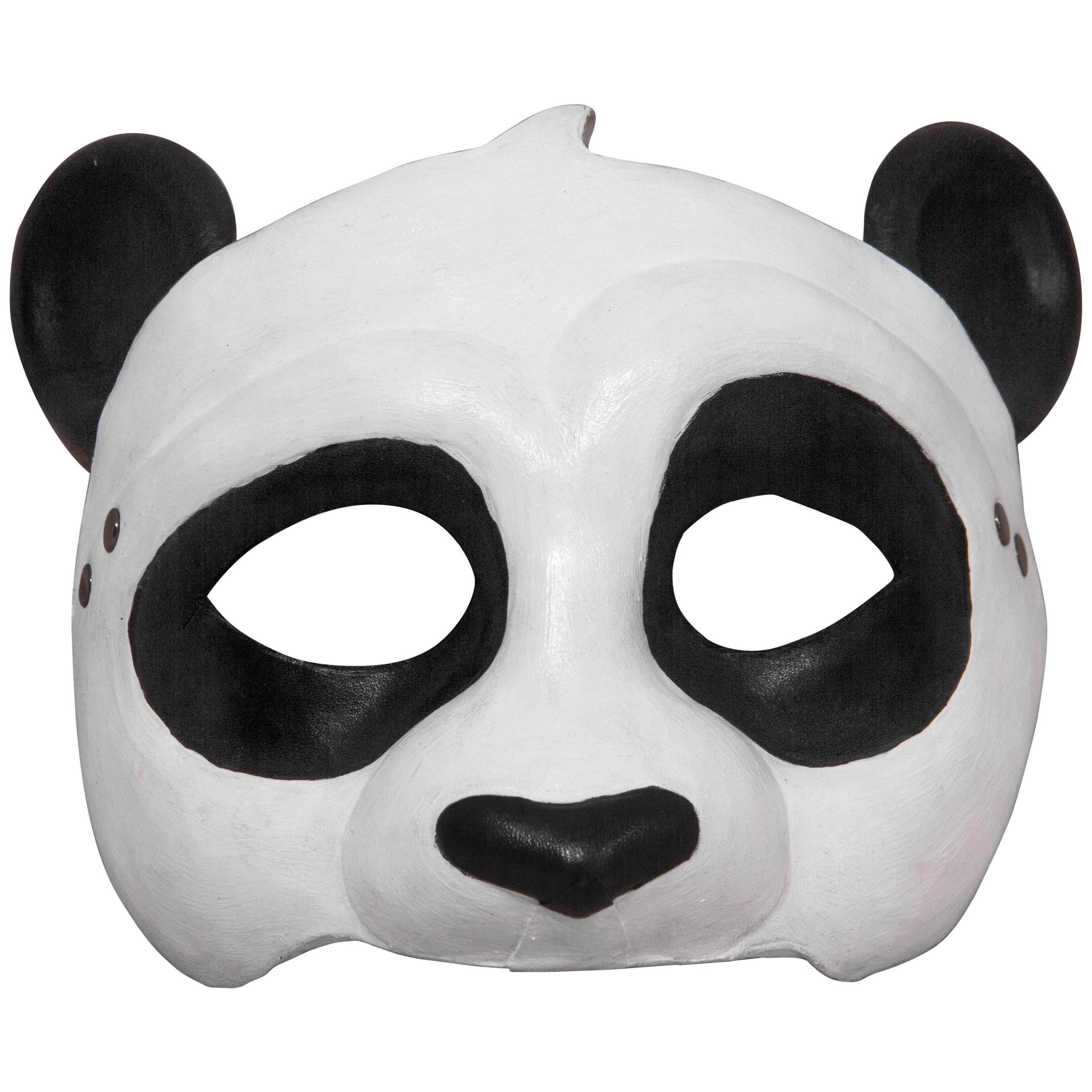 Leather Panda Mask