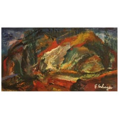 Elizabeth Erlanger Abstract Painting