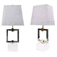 Nixon Brass and Nickel Table Lamp 3