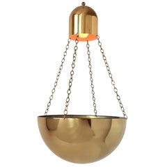 Vintage Brass-Plated Lighted Planter, 1970s, USA