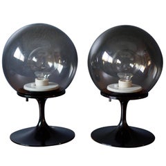 Pair of Bill Curry Stemlite Lamps for Design Line