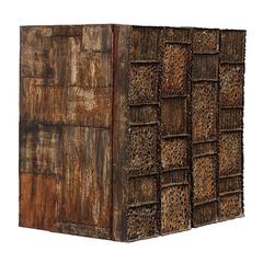 Custom Pierced-Front Wall-Hanging Cabinet by Paul Evans Studio, circa 1960s 7