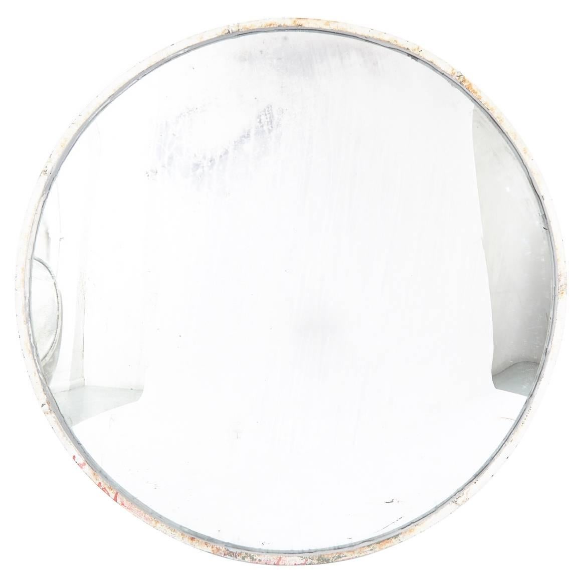 Huge Industrial Convex Mirror No. 2 in Original Condition For Sale