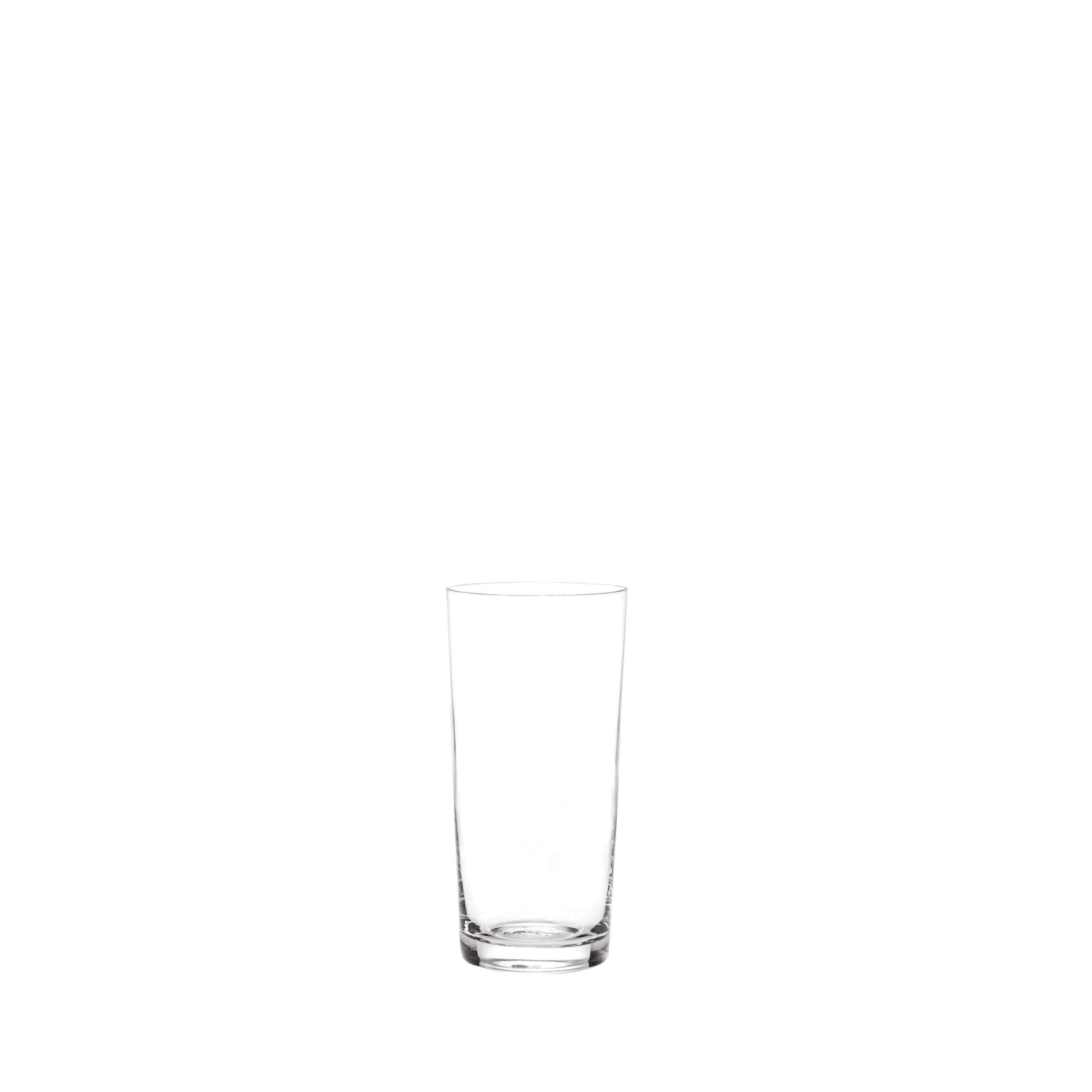 Set of 6 Deborah Ehrlich Simple Crystal Shot Glasses, Handblown in Sweden For Sale