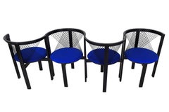 Set of Four Niels Jørgen Haugesen Danish String Chairs for Tranekaer Furniture