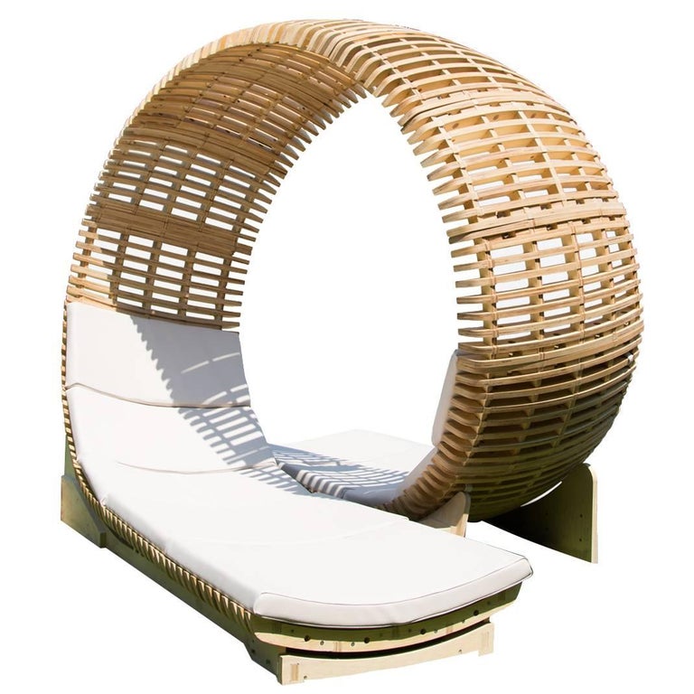 Contemporary Outdoor Chaise Lounge For Sale at 1stDibs