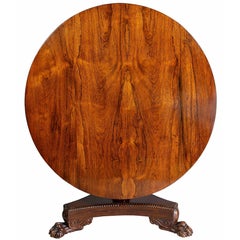 William IV Rosewood Breakfast Table