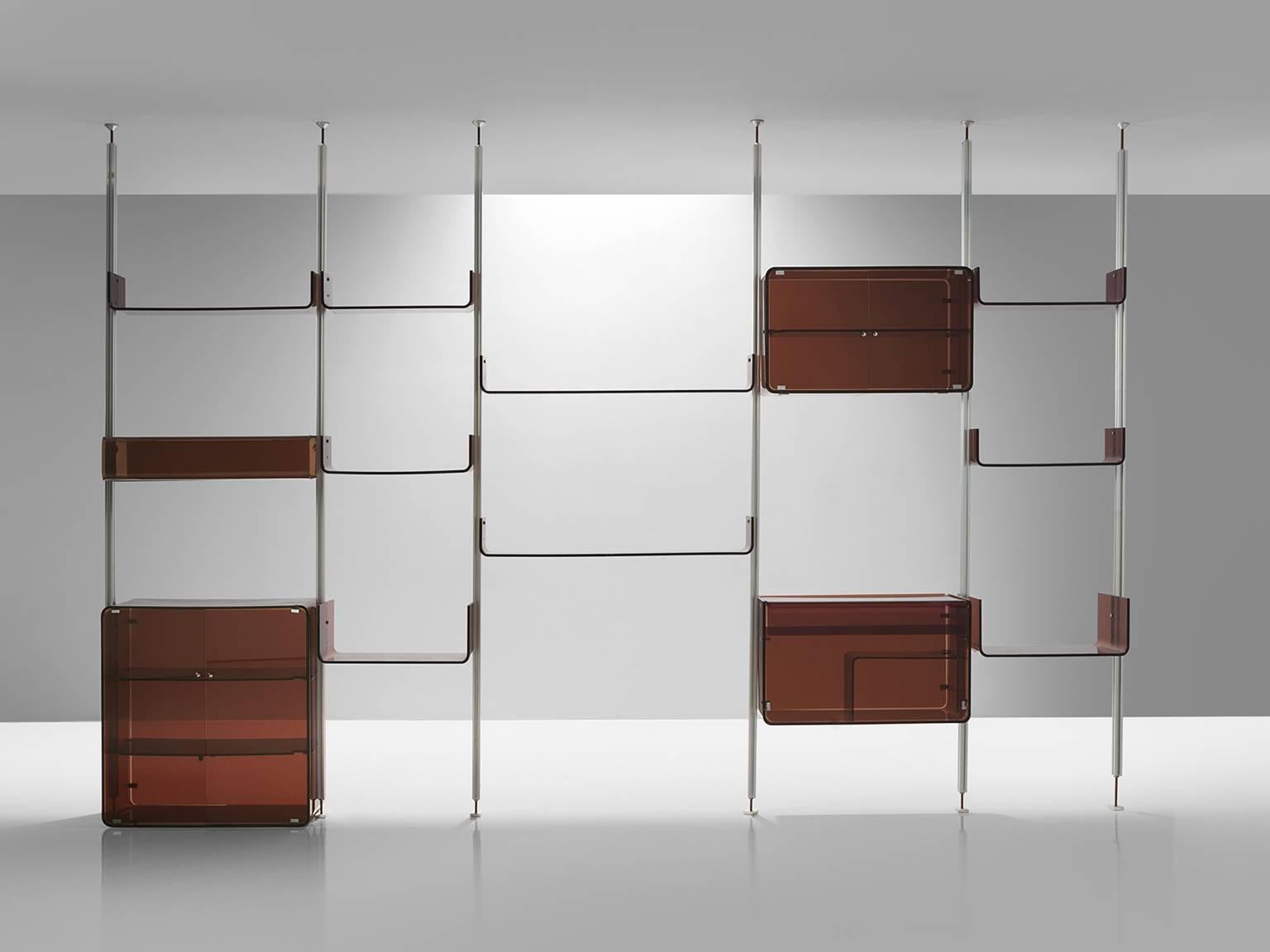 Mid-Century Modern Michel Ducaroy for Roche Bobois Aluminum Room Divider