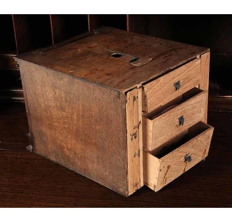 Period Chippendale Figured Mahogany Secretary Bookcase, circa 1765 3