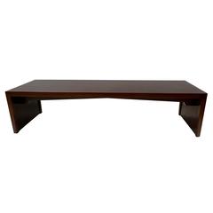   1960 Milo Baughman Wood Bench or Coffee Table