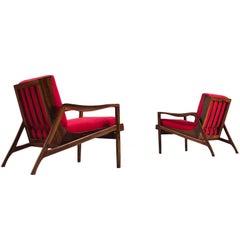 Brazilian Easy Chairs by Liceu De Artes e Officios