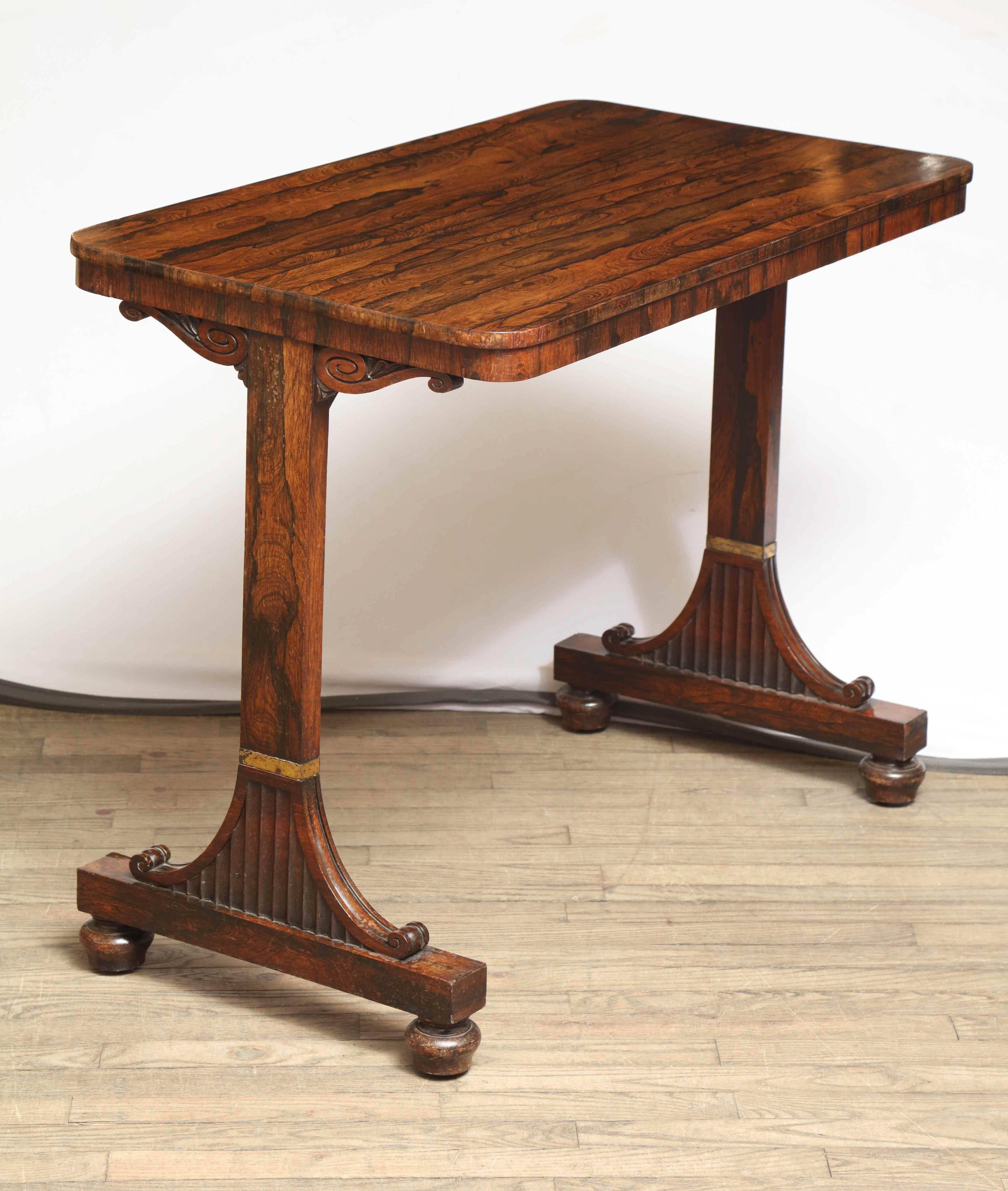 British Rosewood Regency Table