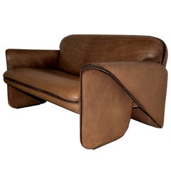 Vintage Swiss De Sede DS 125 Sofa Designed by Gerd Lange, 1978