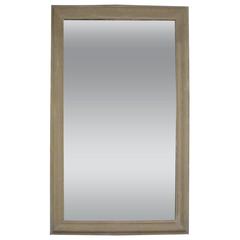 19th Century Large Cream Mirror, France