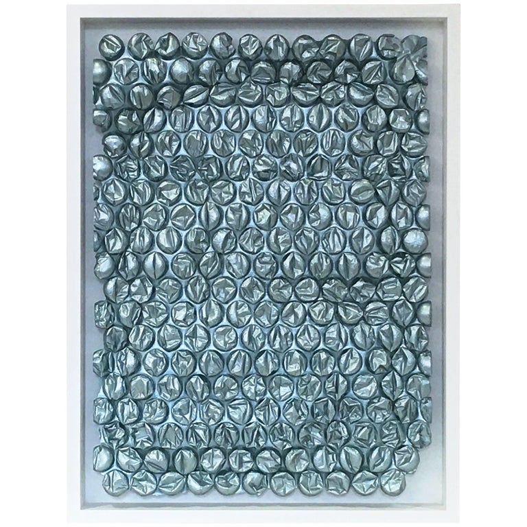 Peter Buchman Bubble Wrap In Blue With White Frame 2018 For Peter Buchman Bubble Wrap In Blue With White Frame
