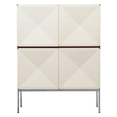 Vintage Antoine Philippon and Jacqueline le Coq Highboard in White 'c'
