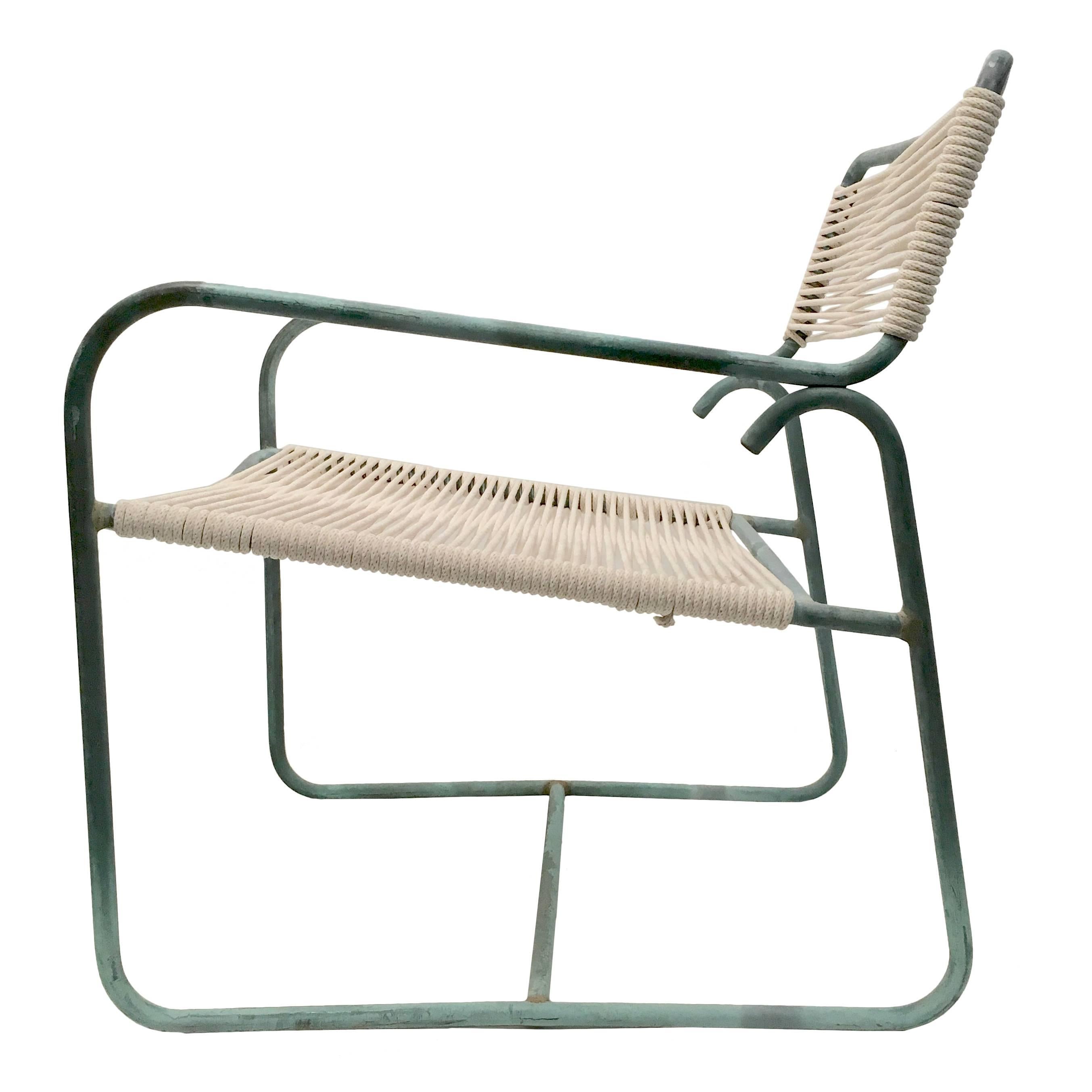 Walter Lamb Wide Lounge Chair For Sale