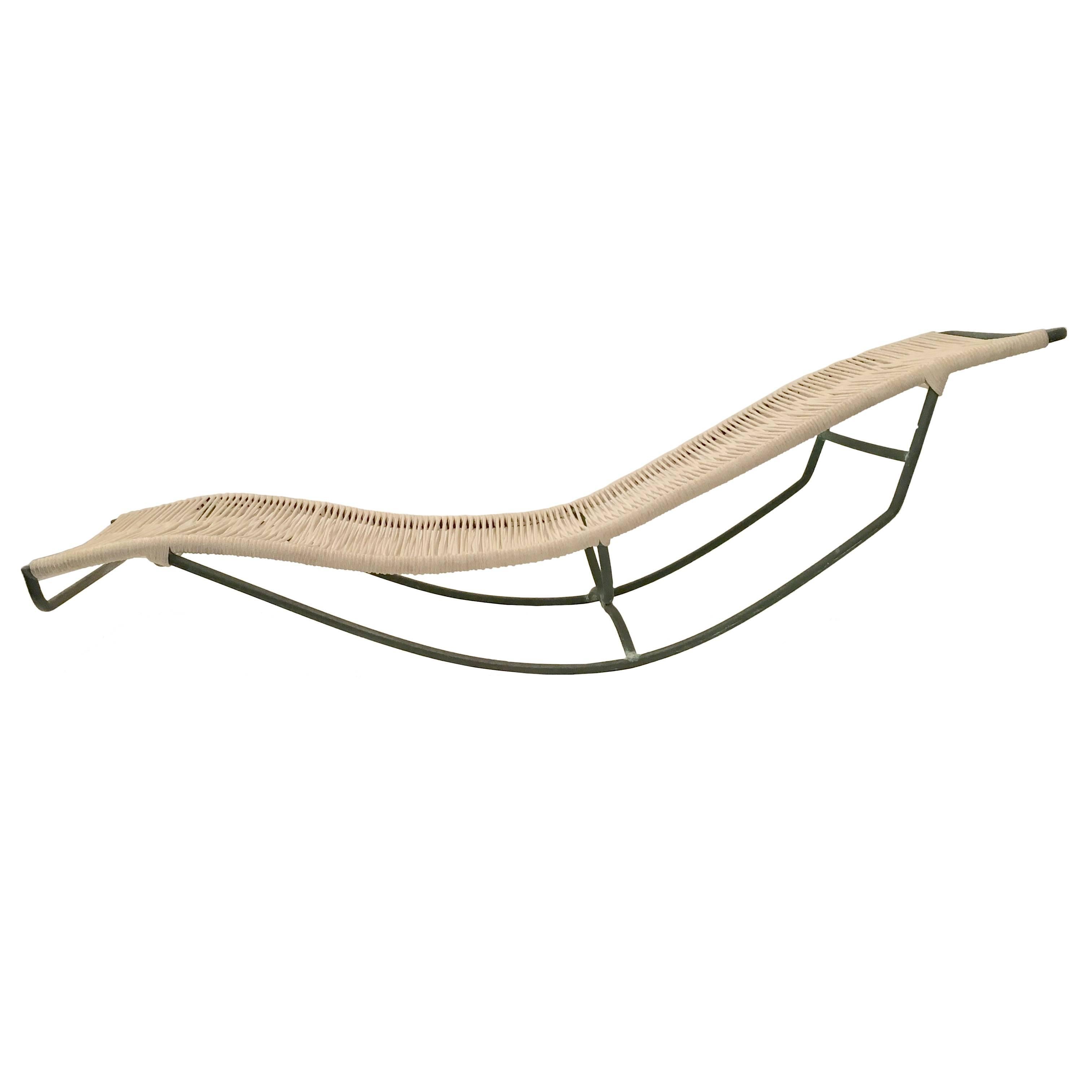 Walter Lamb Rocking Chaise For Sale