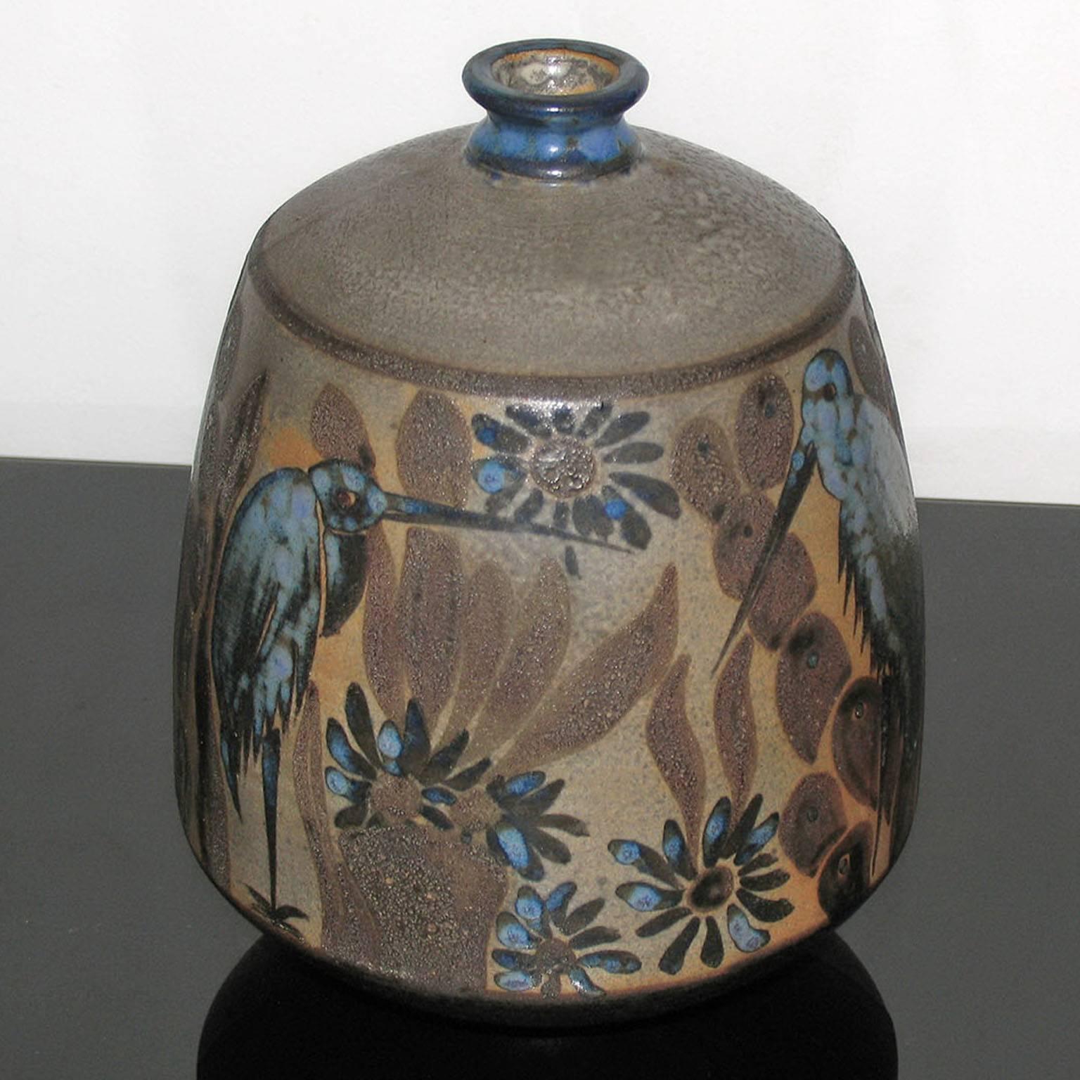Primavera-Keramik-Vase (Emailliert)
