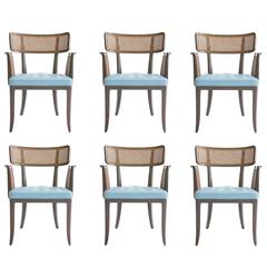 Edward Wormley Super Curve Dining Chairs, Set of Six