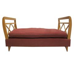 French Mid-Century Modern Neoclassical Sofa or Day Bed Attributed Jean Royère 2