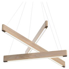 Line Light 406040 White Ash (Cross) by Matthew McCormick Studio