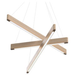 Line Light 604060 White Ash (Cross) by Matthew McCormick Studio