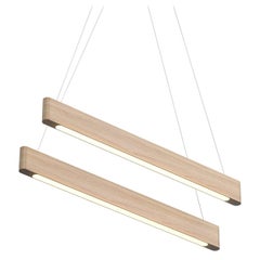 Line Light 4040 White Ash (Parallel) by Matthew McCormick Studio