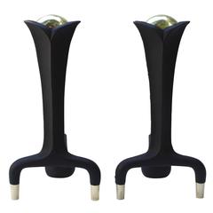 Pair of Donald Deskey Andirons 10