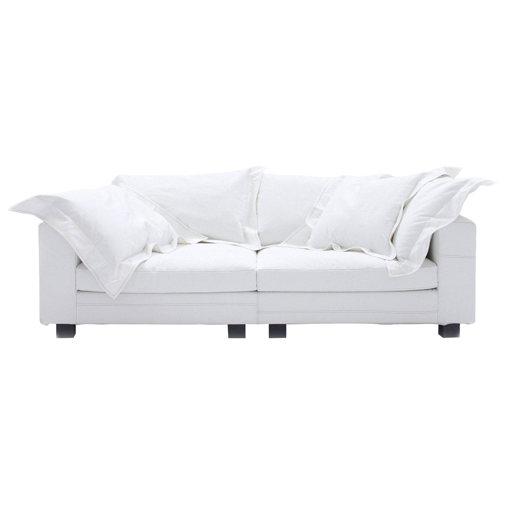 Nebula Nine Cotton Linen Leather Or Velvet Covered Sofa 87 By Moroso For Sel