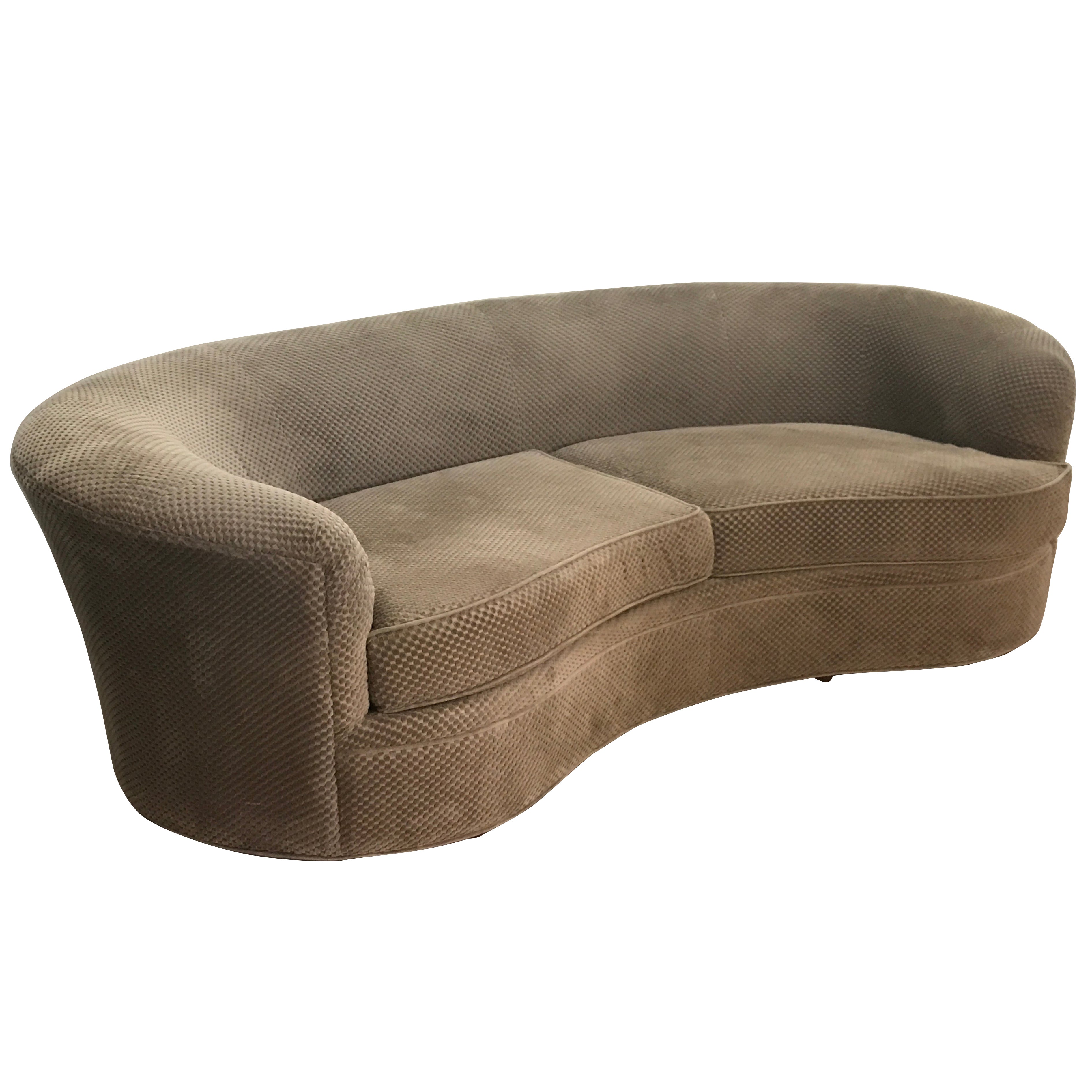 Vladimir Kagan Biomorphic Sofa Mid Century Modern 1970s At 1stdibs