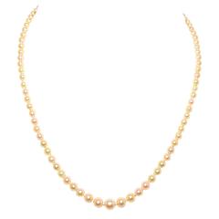 Van Cleef & Arpels GIA Natural Pearl Necklace