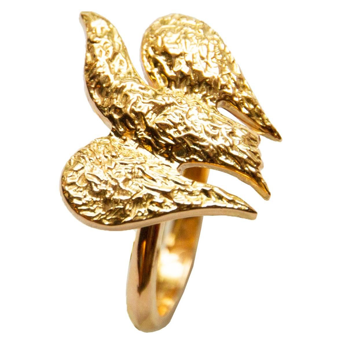 1963 Georges Braque Gold "Lachesis" Ring
