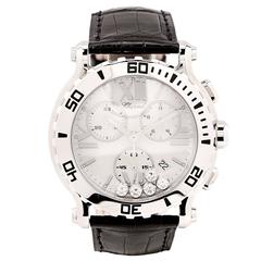 Orologio da polso Chopard Happy Sport Chronograph al quarzo in acciaio inossidabile