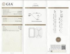 Harry Winston 7.74 Carat Internally Flawless Emerald Cut Diamond Ring