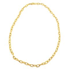 Jean Mahie Cadene Small 22kt Yellow Gold Chain necklace 