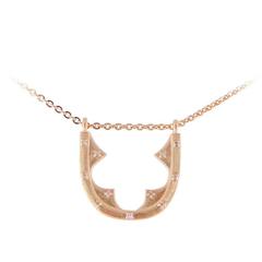 Diamond Rose Gold Necklace 7