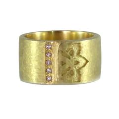 Pink Argyle Diamond Gold Ring 4