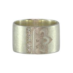 Luca Jouel Diamond Silver Ring 7