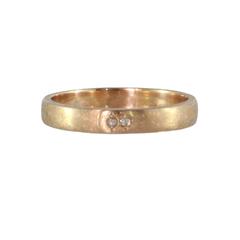 Rose Cut Diamond Rose Gold Ring 8