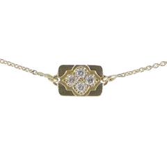 Diamond Petite Gold Necklace 9