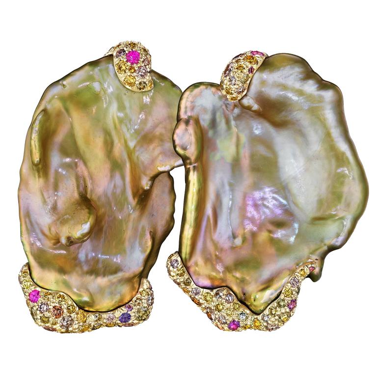 Naomi Pearl Earrings main image 1