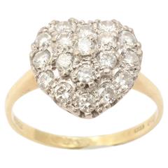 Beloved Diamond Heart Ring 9