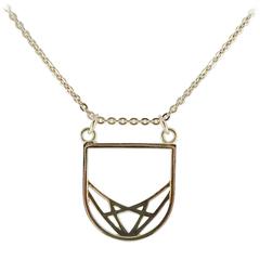 Rose Gold Deco Necklace 10