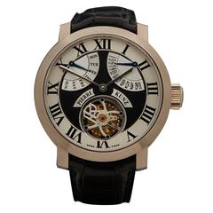 Pierre Kunz White Gold Tourbillon Limited Edition Wristwatch